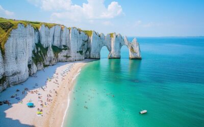 Plage Etretat : choisissez le spot parfait pour votre séjour gastronomique en bord de mer