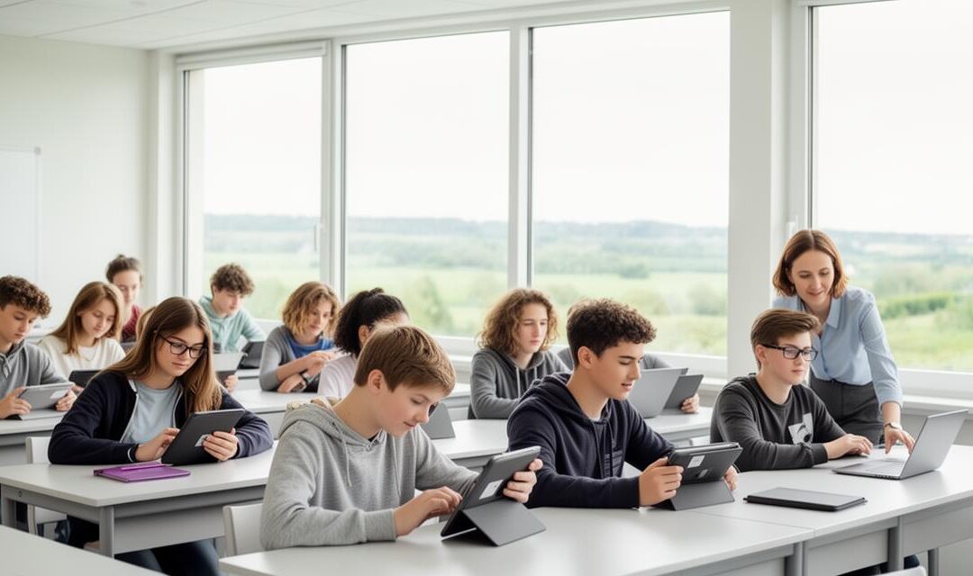 Les échanges entre collèges simplifiés grâce à Educ de Normandie : la plateforme pour enseignants et collégiens